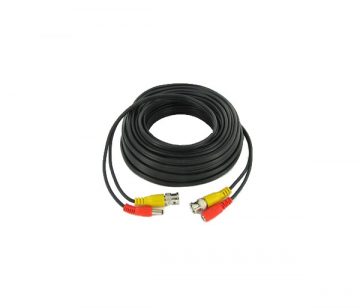Комплект видео кабел + захранващ кабел 20м (с буксите)