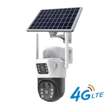 Безжична ICSee IP Wi-fi Камeра Q1 Solar 4G 2+2Mpx