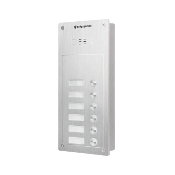 Аудиотабло за домофонна система Nippon (1*6)