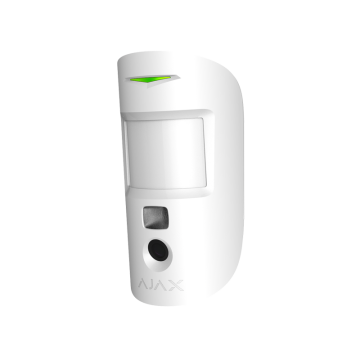 Датчик за движение с камера Ajax MotionCam - бял