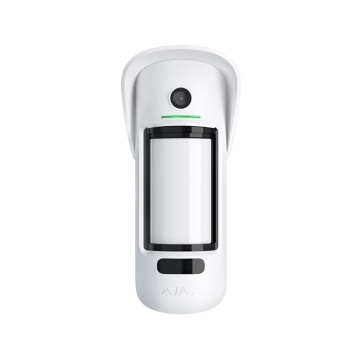 Датчик за движение с камера за външен монтаж Ajax  Motion Camera Outdoor (PHOD) - бял