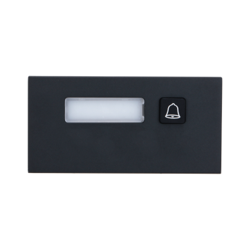 Модул с един бутон Dahua VTO4202FB-MB1 за VTO4 серия - черен