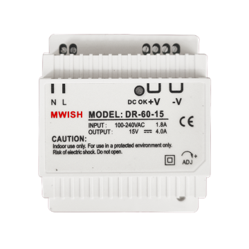 Захранване NIPPON PS-15 - 15V/4A за DIN - шина