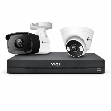 Комплект видеонаблюдение 2 камери 4MP + NVR TP-Link VIGI